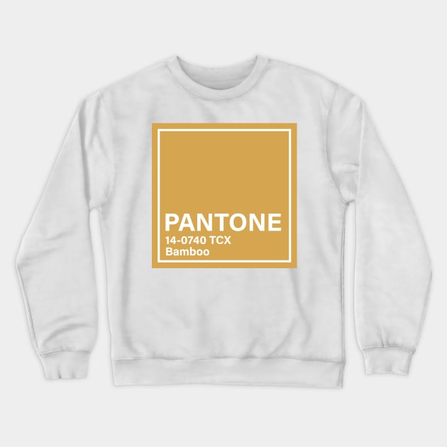 pantone 14-0740 TCX Bamboo Crewneck Sweatshirt by princessmi-com